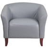 HERCULES Imperial Series Gray LeatherSoft Chair