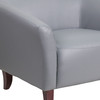 HERCULES Imperial Series Gray LeatherSoft Chair