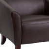 HERCULES Imperial Series Brown LeatherSoft Loveseat