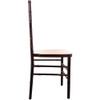 Advantage Mahogany Resin Chiavari Chair