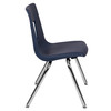 Mickey Advantage Navy Student Stack School Chair - 16-inch