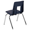 Mickey Advantage Navy Student Stack School Chair - 16-inch