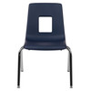Mickey Advantage Navy Student Stack School Chair - 16-inch