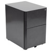 Stiles Work From Home Kit - Adjustable Computer Desk, Ergonomic Mesh Office Chair and Locking Mobile Filing Cabinet with Side Handles