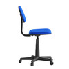 Harry Low Back Royal Blue Adjustable Student Swivel Task Office Chair with Padded Mesh Seat and Back - Homeschool Study Chair
