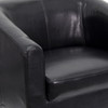 Katie Black LeatherSoft Lounge Chair