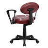 Preston Football Swivel Task Office Chair with Arms