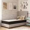 Capri Comfortable Sleep 8 Inch CertiPUR-US Certified Foam and Innerspring Hybrid Mattress, Twin Mattress in a Box