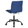 Sorrento Home and Office Task Chair in Blue Fabric