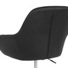 Cortana Home and Office Mid-Back Chair in Black LeatherSoft