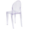 Cheryl Ghost Side Chair in Transparent Crystal