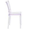 Phantom Series Transparent Stacking Side Chair
