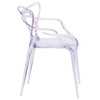 Nesting Series Transparent Stacking Side Chair