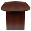 Jones 6 Foot (72 inch) Oval Conference Table in Mahogany