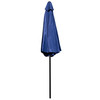 Kona Navy 9 FT Round Umbrella with 1.5" Diameter Aluminum Pole with Crank and Tilt Function