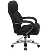 HERCULES Series 24/7 Intensive Use Big & Tall 500 lb. Rated Black Fabric Executive Ergonomic Office Chair with Loop Arms