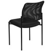 Jana Comfort Black Mesh Stackable Steel Side Chair