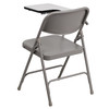 Ralph Premium Steel Folding Chair with Right Handed Tablet Arm
