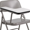 Ralph Premium Steel Folding Chair with Right Handed Tablet Arm