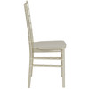 HERCULES Series Champagne Resin Stacking Chiavari Chair