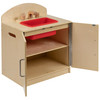 Hercules Children's Wooden Kitchen Sink for Commercial or Home Use - Safe, Kid Friendly Design