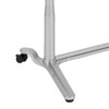 Merritt Sit-Down, Stand-Up Black Computer Ergonomic Desk with 37.375"W Top (Adjustable Range 29" - 40.75")