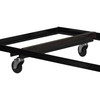 Neena Black Folding Table Dolly for 30''W x 72''D Rectangular Folding Tables