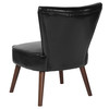 HERCULES Holloway Series Black LeatherSoft Retro Chair