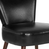 HERCULES Holloway Series Black LeatherSoft Retro Chair