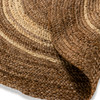 Prima Natural Fiber Jute Area Rug 4 Foot Round - Braided Indoor Jute Rug - Natural Area Rugs