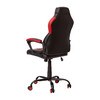 Stone Ergonomic Office Computer Chair - Adjustable Black and Red Designer Gaming Chair - 360° Swivel - Red Dual Wheel Casters