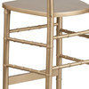 HERCULES Series Gold Wood Chiavari Barstool