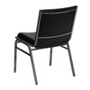 HERCULES Series Heavy Duty Black Vinyl Stack Chair