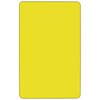 Wren 24''W x 60''L Rectangular Yellow HP Laminate Activity Table - Standard Height Adjustable Legs