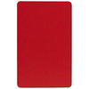 Wren Mobile 24''W x 60''L Rectangular Red HP Laminate Activity Table - Height Adjustable Short Legs