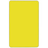 Wren 30''W x 72''L Rectangular Yellow HP Laminate Activity Table - Height Adjustable Short Legs