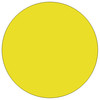 Wren Mobile 48'' Round Yellow HP Laminate Activity Table - Standard Height Adjustable Legs