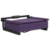 Grandstand Comfort Seats by Flash - 500 lb. Rated Lightweight Stadium Chair with Handle & Ultra-Padded Seat, Dark Purple