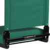 Grandstand Comfort Seats by Flash - 500 lb. Rated Lightweight Stadium Chair with Handle & Ultra-Padded Seat, Hunter Green