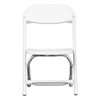 Timmy Kids White Plastic Folding Chair