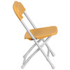 Timmy Kids Yellow Plastic Folding Chair