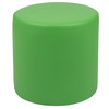 Nicholas Soft Seating Flexible Circle for Classrooms and Common Spaces - 18" Seat Height (Green)