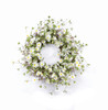 Daisy Wreath 23"D Polyester - 38400