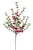 Pine/Boxwood/Berry Spray (Set of 8) 29"H Plastic - 76305