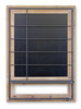 Blackboard with Hooks 24.25"L x 34.25"H Wood/Metal - 82066