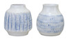 Vase (Set of 2) 6"D x 5.5"H Ceramic - 82563