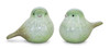 Bird (Set of 4) 2.5"H Terra Cotta - 82679