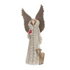 Angel w/Deer (Set of 2) 16.5"H Resin - 83478