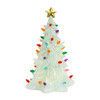 LED Tree 12.5"H Porcelain 2 AA Batteries Not Included - 84296