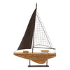 Sailboat (Set of 2) 11.5"L x 18"H Wood/Iron - 85406